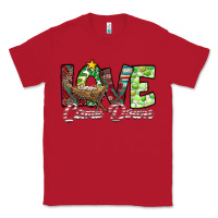 Red Love Came Down Classic Tee - CowhideDigitalArt