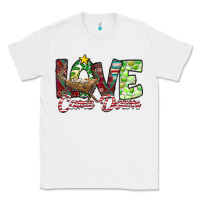 White Love Came Down Classic Tee - CowhideDigitalArt