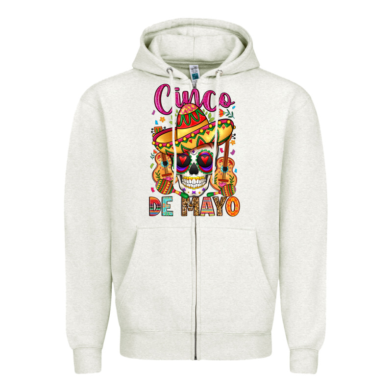 Cinco De Mayo Zipper Hoodie by LillyAllenDesigns | Teevron