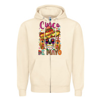 Sandshell cinco de mayo Zipper Hoodie - LillyAllenDesigns
