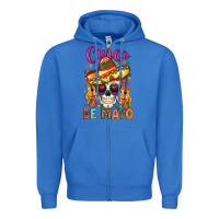 True Royal cinco de mayo Zipper Hoodie - LillyAllenDesigns