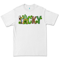 White Love horseshoe St. Patrick's Day Premium Tee - Neo Western