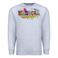 Heather Grey MA Medical Assistant Mardi Gras Premium Sweatshirt - NancyCooperArtShop