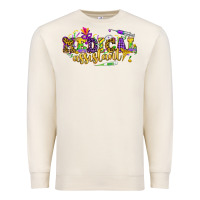 Sandshell MA Medical Assistant Mardi Gras Premium Sweatshirt - NancyCooperArtShop