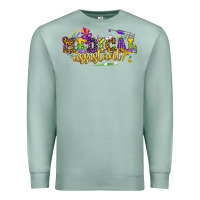 Seafoam MA Medical Assistant Mardi Gras Premium Sweatshirt - NancyCooperArtShop