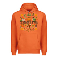 Carrot Grateful thankful blessed Premium Hoodie - NancyCooperArtShop