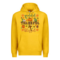 Lemon Grateful thankful blessed Premium Hoodie - NancyCooperArtShop