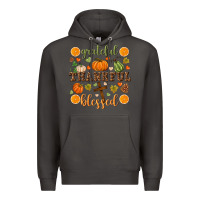 Smoke Grateful thankful blessed Premium Hoodie - NancyCooperArtShop