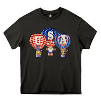 Asphalt usa air balloon gnomies Heavy Core Tee - BarkalooDesign