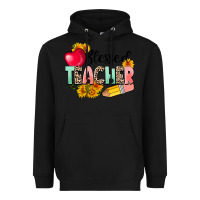 Black blessed teacher Heavyweight Hoodie - NancyCooperArtShop