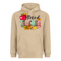 Mushroom blessed teacher Heavyweight Hoodie - NancyCooperArtShop