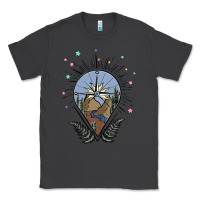 Smoke compass with mountain Classic Tee - MaliasSmallBusiness
