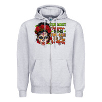 The Most Chingona Thing You Can Be Is Yourself Sug Zipper Hoodie | Teevron