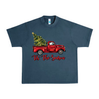 Midnight Navy tis the season Urban Heavy Tee - BarkalooDesign