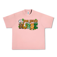 Salmon one lucky nurse Urban Heavy Tee - AdoDesignShop