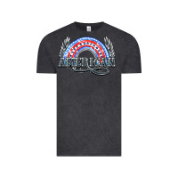Vintage Black American rainbow Vintage Tee - NancyCooperArtShop
