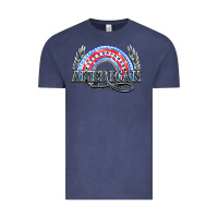 Vintage Denim American rainbow Vintage Tee - NancyCooperArtShop