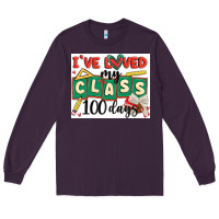 Plum i've loved my class 100 days Long Sleeve Tee - MaliasSmallBusiness