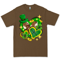 Cacao St. Patrick's Day lucky heart Premium Tee - Neo Western