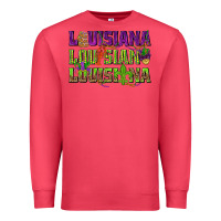 Cardinal Louisiana Mardi Gras Premium Sweatshirt - NancyCooperArtShop