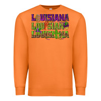 Carrot Louisiana Mardi Gras Premium Sweatshirt - NancyCooperArtShop