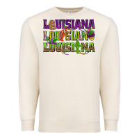Sandshell Louisiana Mardi Gras Premium Sweatshirt - NancyCooperArtShop