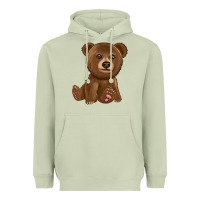 Matcha bear Heavyweight Hoodie - texasbilliewilder