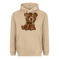 Mushroom bear Heavyweight Hoodie - texasbilliewilder