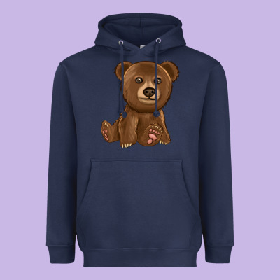 Bear Heavyweight Hoodie Designed By Texasbilliewilder