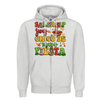 Dove Grey salsasip sway cinco de mayo fiesta Zipper Hoodie - LillyAllenDesigns