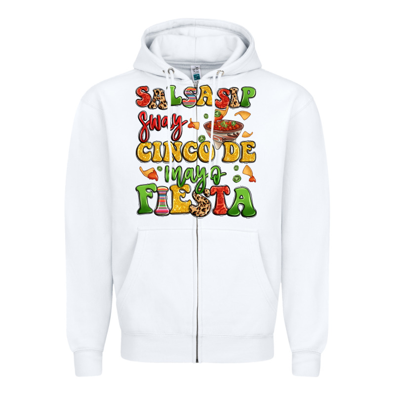 Salsasip Sway Cinco De Mayo Fiesta Zipper Hoodie by LillyAllenDesigns | Teevron