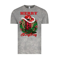Cloud Rock merry christmas boots hat rope Vintage Tee - AdoDesignShop