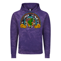 Cloud Purple cactus sunflower horseshoe rainbow Vintage Hoodie - Artiststas