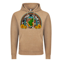Vintage Coffee cactus sunflower horseshoe rainbow Vintage Hoodie - Artiststas