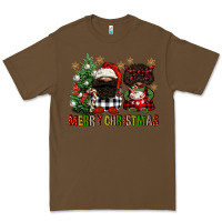 Cacao merry christmas buffalo afro gnomies Premium Tee - FaDigitalArtStudio