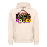 Sandshell baseball sister Urban Hoodie - OliviaCreatesArt