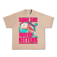 Burro save the water kittens axolotl Urban Heavy Tee - Jasminsmagicworld