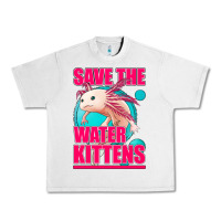 Lunar Rock save the water kittens axolotl Urban Heavy Tee - Jasminsmagicworld