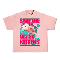 Salmon save the water kittens axolotl Urban Heavy Tee - Jasminsmagicworld