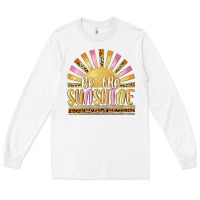 White be the sunshine Long Sleeve Tee - MaliasSmallBusiness
