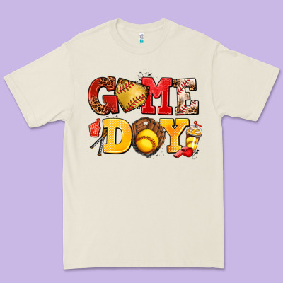 Game Day Softball Premium Tee Designed By Adodesignshop