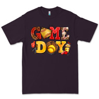 Plum game day softball Premium Tee - AdoDesignShop