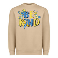 Mushroom be kind Heavyweight Sweatshirt - MaliasSmallBusiness