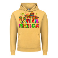 Vintage Mustard viva mexica Vintage Hoodie - AdoDesignShop