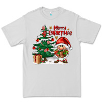 Dove Grey merry christmas gnomes Premium Tee - FaDigitalArtStudio