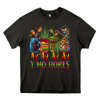 Asphalt ay ay ay ay canta y no llores coffee cups Heavy Core Tee - CTS Tumbler Store