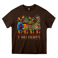 Chocolate Brown ay ay ay ay canta y no llores coffee cups Heavy Core Tee - CTS Tumbler Store