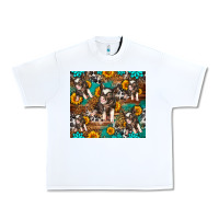 White Western Pigs Urban Heavy Tee - LillyAllenDesigns