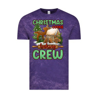 Cloud Purple Christmas cookie baking crew Vintage Tee - Jasminsmagicworld