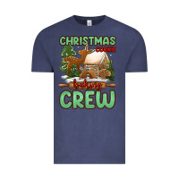 Vintage Denim Christmas cookie baking crew Vintage Tee - Jasminsmagicworld